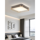 LÁMPARA DE TECHO TIPO PLAFON LED 38W, INTERRUPTOR PARA AJUSTE DE TONALIDAD DE LUZ CCT 30K, 40K,60K, 110-240V, 50-60HZ, GRADO DE PROTECCION IP20, ACABADO NEGRO.