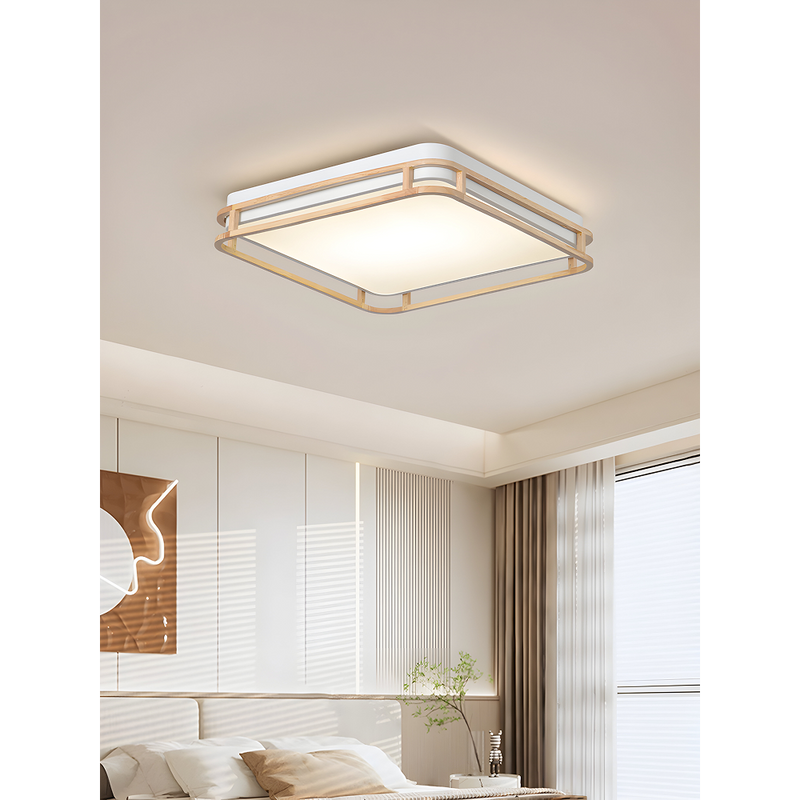LÁMPARA DE TECHO TIPO PLAFON LED 38W, INTERRUPTOR PARA AJUSTE DE TONALIDAD DE LUZ CCT 30K, 40K,60K, 110-240V, 50-60HZ, GRADO DE PROTECCION IP20, ACABADO BLANCO.