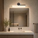 Lámpara De Pared Decorativa Con Luz Led 10W Cct: 30K,40K,60K Acabado Black/ Metal Acrílico