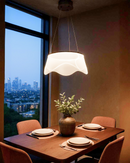 Lámpara Colgante Decorativa Con Luz Led 25W Acabado Coffee / Acrílico Metal