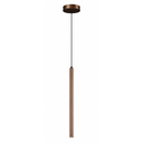 Lámpara Colgante Decorativa Con Luz Led 5W Acabado Coffee.