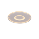 LÁMPARA DE TECHO DECORATIVA LED 27W, INTERRUPTOR PARA ELEGIR TONALIDAD DE LUZ CCT: 30K-40K,60K, 110-240V, 50-60HZ, GRADO DE PROTECCION IP20, ACABADO BLANCO.