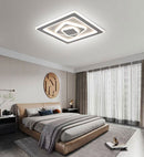 LÁMPARA DE TECHO LED 48W MODERNA, INTERRUPTOR PARA AJUSTE DE TONALIDAD DE LUZ CCT 30K, 40K,60K, 110-240V, 50-60HZ, ACABADO BLANCO.