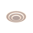 LÁMPARA DE TECHO LED 36W MODERNA, INTERRUPTOR PARA AJUSTE DE TONALIDAD DE LUZ CCT 30K, 40K,60K, 110-240V, 50-60HZ, ACABADO BLANCO.