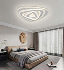 LÁMPARA DE TECHO LED 57W MODERNA, INTERRUPTOR PARA AJUSTE DE TONALIDAD DE LUZ CCT 30K, 40K,60K, 110-240V, 50-60HZ, ACABADO BLANCO.