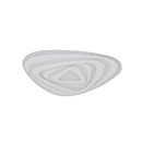 LÁMPARA DE TECHO LED 57W MODERNA, INTERRUPTOR PARA AJUSTE DE TONALIDAD DE LUZ CCT 30K, 40K,60K, 110-240V, 50-60HZ, ACABADO BLANCO.