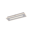 LÁMPARA DE PARED DECORATIVA LED 22W, INTERRUPTOR PARA AJUSTE DE TONALIDAD DE LUZ CCT 30K, 40K,60K, 110-240V, 50-60HZ, ACABADO BLANCO.