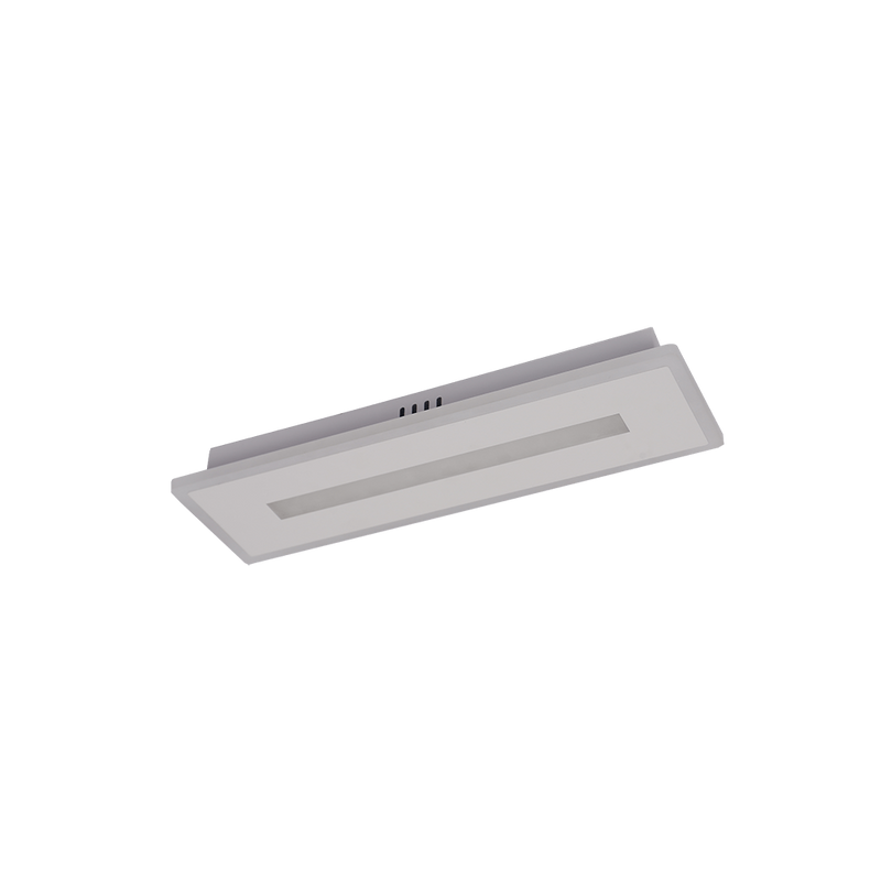 LÁMPARA DE PARED DECORATIVA LED 22W, INTERRUPTOR PARA AJUSTE DE TONALIDAD DE LUZ CCT 30K, 40K,60K, 110-240V, 50-60HZ, ACABADO BLANCO.