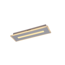 LÁMPARA DE PARED DECORATIVA LED 22W, INTERRUPTOR PARA AJUSTE DE TONALIDAD DE LUZ CCT 30K, 40K,60K, 110-240V, 50-60HZ, ACABADO BLANCO.