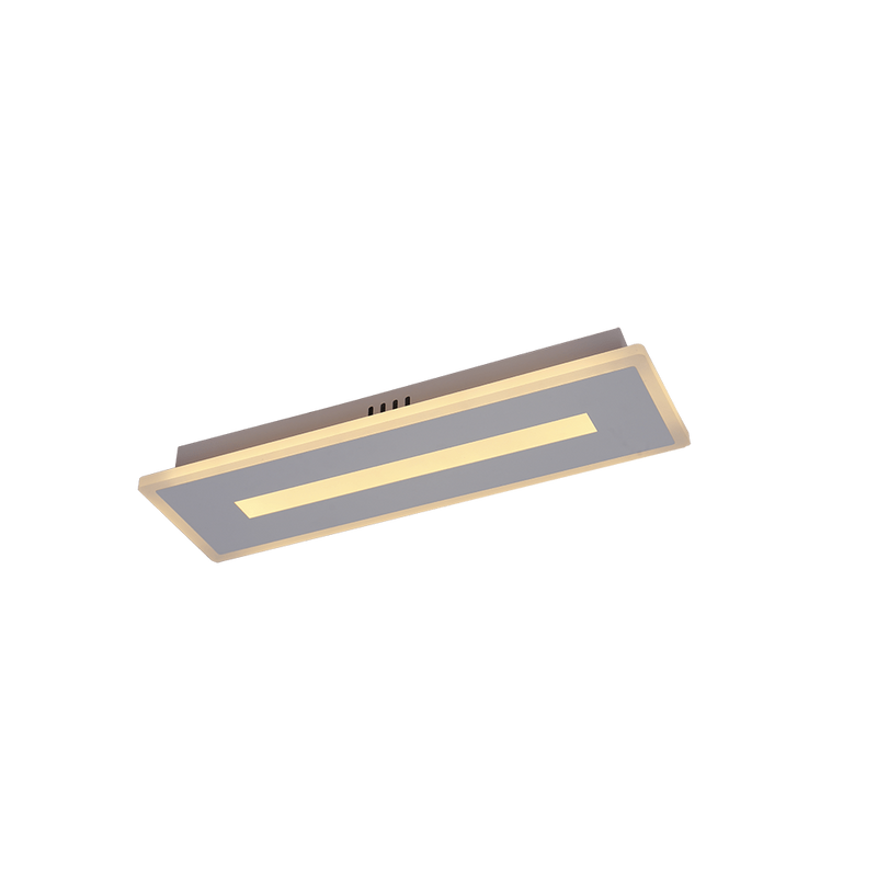 LÁMPARA DE PARED DECORATIVA LED 22W, INTERRUPTOR PARA AJUSTE DE TONALIDAD DE LUZ CCT 30K, 40K,60K, 110-240V, 50-60HZ, ACABADO BLANCO.