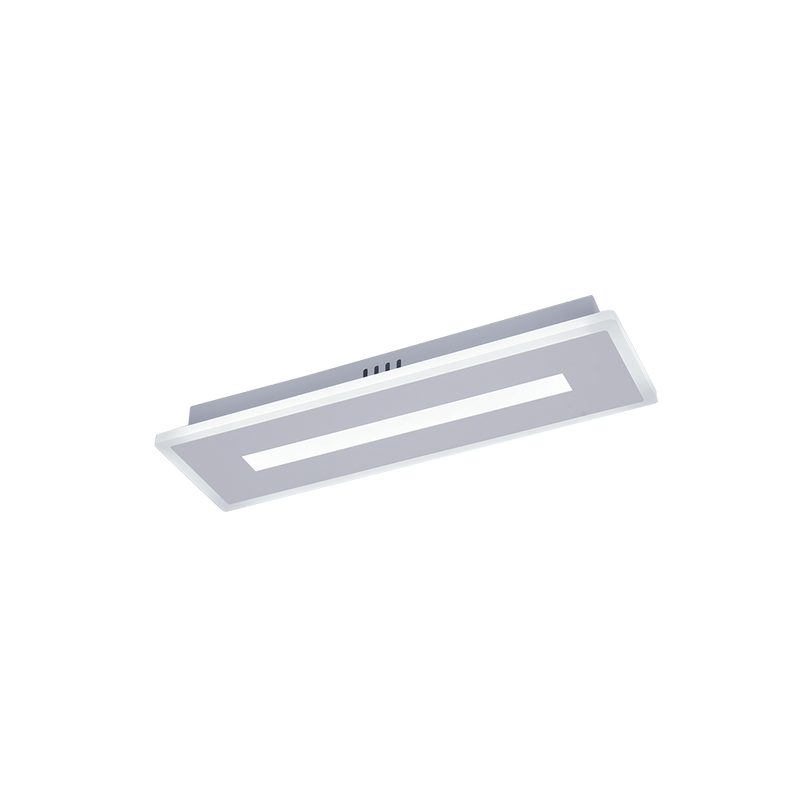 LÁMPARA DE PARED DECORATIVA LED 22W, INTERRUPTOR PARA AJUSTE DE TONALIDAD DE LUZ CCT 30K, 40K,60K, 110-240V, 50-60HZ, ACABADO BLANCO.