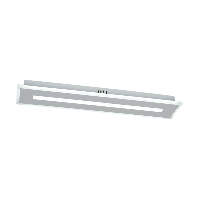 LÁMPARA DE PARED DECORATIVA LED 36.5W, INTERRUPTOR PARA AJUSTE DE TONALIDAD DE LUZ CCT 30K, 40K,60K, 110-240V, 50-60HZ, ACABADO BLANCO.