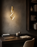 LÁMPARA DE TECHO COLOGANTE DECORATIVA LED 10W, INTERRUPTOR CCT PARA ELEGIR TONALIDAD DE LUZ: 30K - 40K -  60K, 110-240V 50-60HZ, ACABADO DORADO.