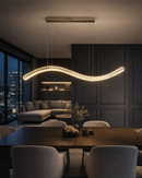 Lámpara Colgante Cristal K9 Decorativa Con Luz Led 30W Acabado Golden.