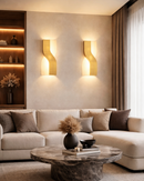 Lámpara  De Pared Decorativa Con Luz Led 6W Acabado Golden.