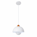 Lámpara de Techo Colgante 1xE27-40W Acabado Blanco 110-240V.