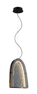 LÁMPARA DE TECHO COLGANTE DECORATIVA LED 16W, TONALIDAD DE 3000K, 110-240V, 50-60HZ, GRADO DE PROTECCION IP20, ACABADO SMOKE.