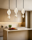 LÁMPARA DE TECHO COLGANTE DECORATIVA MODERNA LED 10W, TONALIDAD 3000K, 100-240V, 50-60HZ, GRADO DE PROTECCION IP20, ACABDO DORADO.