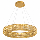 Lámpara deTecho Colgante Cristal 26w Cct 30k, 40k,60k 110-240V.