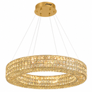 Lámpara deTecho Colgante Cristal 43w Cct 30k, 40k,60k 110-240V.