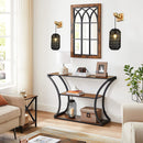 LÁMPARA DE PARED DECORATIVA 1XE27-40W, 110-240V, 50-60HZ, GRADO DE PROTECCION IP20, ACABADO NEGRO +  MADERA.