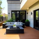 LÁMPARA DE PARED EXTERIOR DECORATIVA ILUMINACION UP&DOWN 2XE27-75W - PAR30, 100-240V, 50-60HZ , GRADO DE PROTECCION IP54, ACABADO NEGRO.