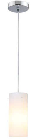 LÁMPARA DE TECHO COLGANTE DECORATIVA 1XE27-40W (NO INCLUIDO) 110-240V, 50-60HZ, GRADO DE PROTECCION IP20, ACABADO CROMO MATERIAL METAL + VIDRIO.