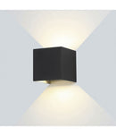 Lámpara De Pared Exterior Led Con Diseño De Luz Arquitectonico 6W 2700K.