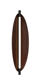 LÁMPARA DE PARED DECORATIVA CON LUZ LED 10W ACABADO BLACK WOOD/ METAL ACRÍLICO