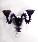 LAMPARA DE PARED DE CRISTAL