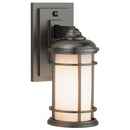 One Light Outdoor Wall Lantern<br /><span style="color:#4AB0CE;">Entrega: 9-10 semanas en USA</span><br /><span style="color:#4AB0CE;font-size:60%;">PREGUNTE POR ENTREGA EN PANAMA</span><br />Collection: Lighthouse<br />Finish: Burnished Bronze