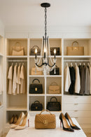 Varaluz - 270C03OX - Three Light Chandelier - Barcelona - Onyx
