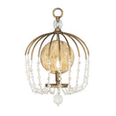 One Light Wall Sconce<br /><span style="color:#4AB0CE;">Entrega: 4-10 dias en USA</span><br /><span style="color:#4AB0CE;font-size:60%;">PREGUNTE POR ENTREGA EN PANAMA</span><br />Collection: Voliere<br />Finish: Havana Gold