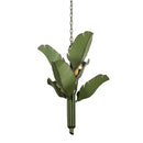 Six Light Chandelier<br /><span style="color:#4AB0CE;">Entrega: 4-10 dias en USA</span><br /><span style="color:#4AB0CE;font-size:60%;">PREGUNTE POR ENTREGA EN PANAMA</span><br />Collection: Banana Leaf<br />Finish: Banana Leaf