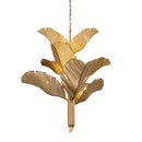 Nine Light Chandelier<br /><span style="color:#4AB0CE;">Entrega: 4-10 dias en USA</span><br /><span style="color:#4AB0CE;font-size:60%;">PREGUNTE POR ENTREGA EN PANAMA</span><br />Collection: Banana Leaf<br />Finish: Gold