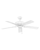 Hinkley - 901652FAW-NWA - 52"Ceiling Fan - Oasis - Appliance White