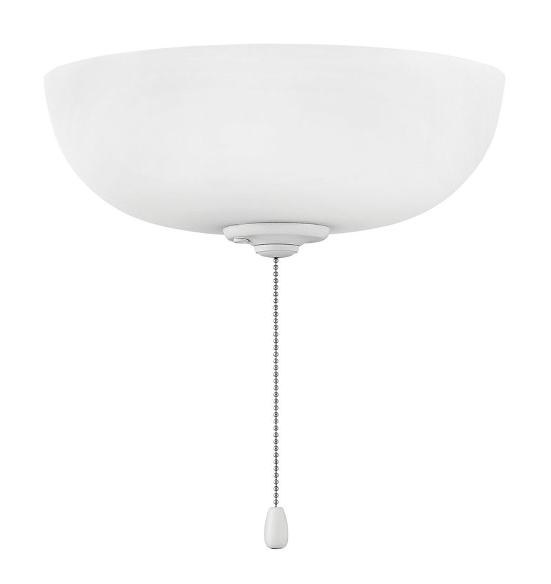 Hinkley - 930005FAW-WF - LED Fan Light Kit - Light Kit with Glass Bowl - Appliance White