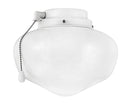 Hinkley - 930008FCW - LED Fan Light Kit - Light Kit Schoolhouse - Chalk White