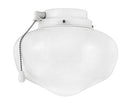 Hinkley - 930008FCW - LED Fan Light Kit - Light Kit Schoolhouse - Chalk White