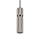 Avenue Lighting - HF1072-LGB - LED Pendant - Cicada - Knurled Light Grey w/Brass