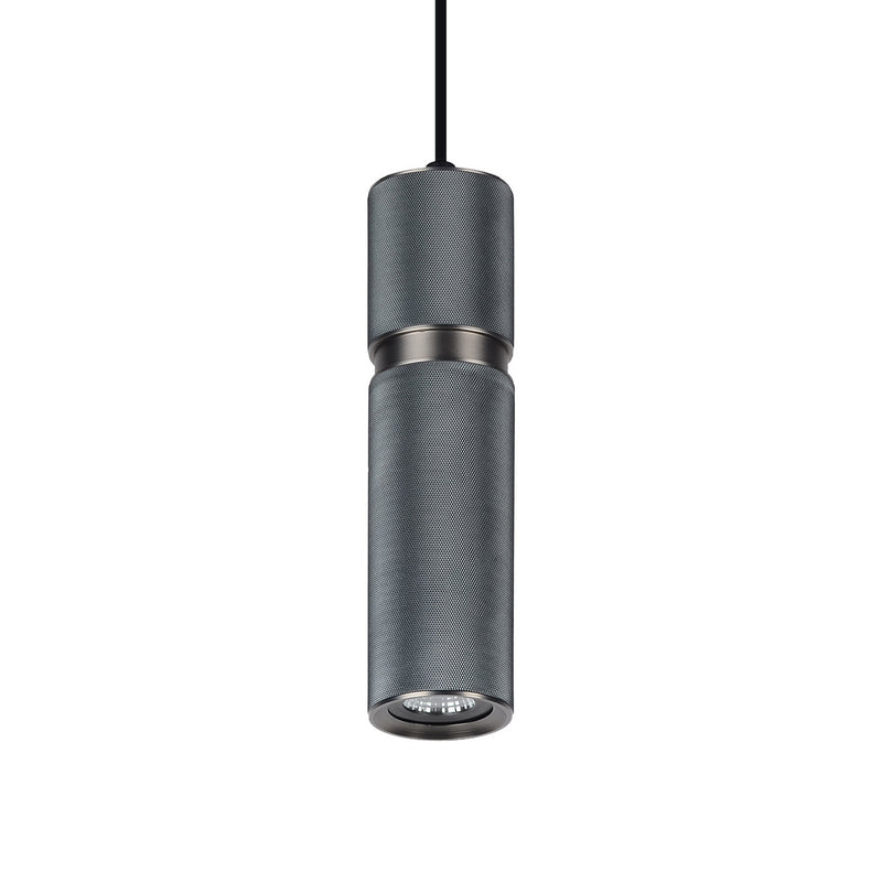 Avenue Lighting - HF1073-LDG - LED Pendant - Cicada - Knurled Dark Grey w/Pewter