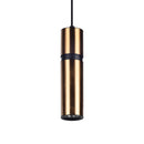 Avenue Lighting - HF1076-BBK - LED Pendant - Cicada - Smooth Brass w/Black