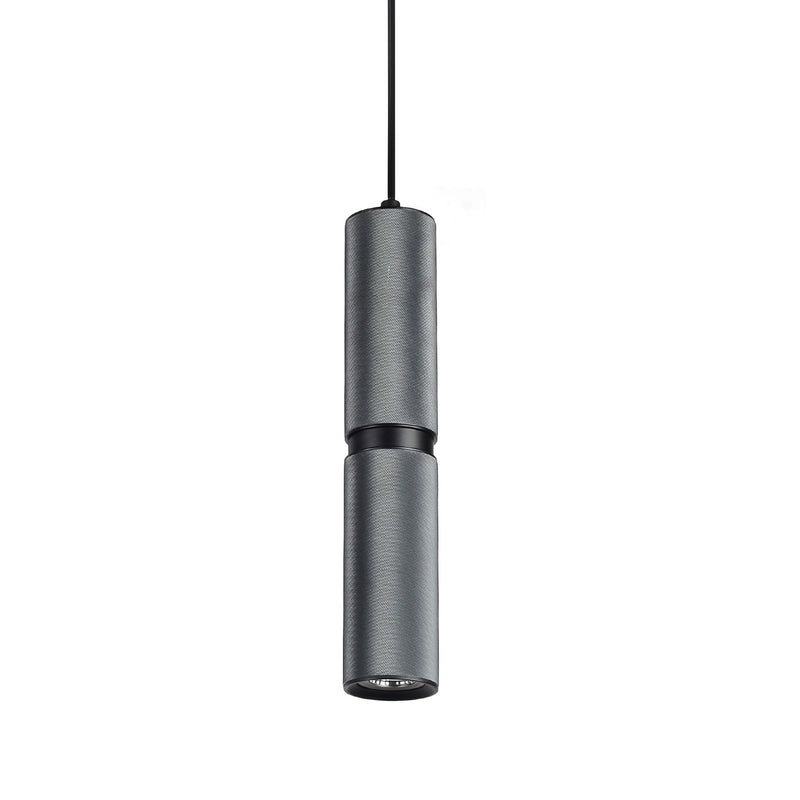 Avenue Lighting - HF1078-DGY - LED Pendant - Cicada - Knurled Dark Grey w/Black
