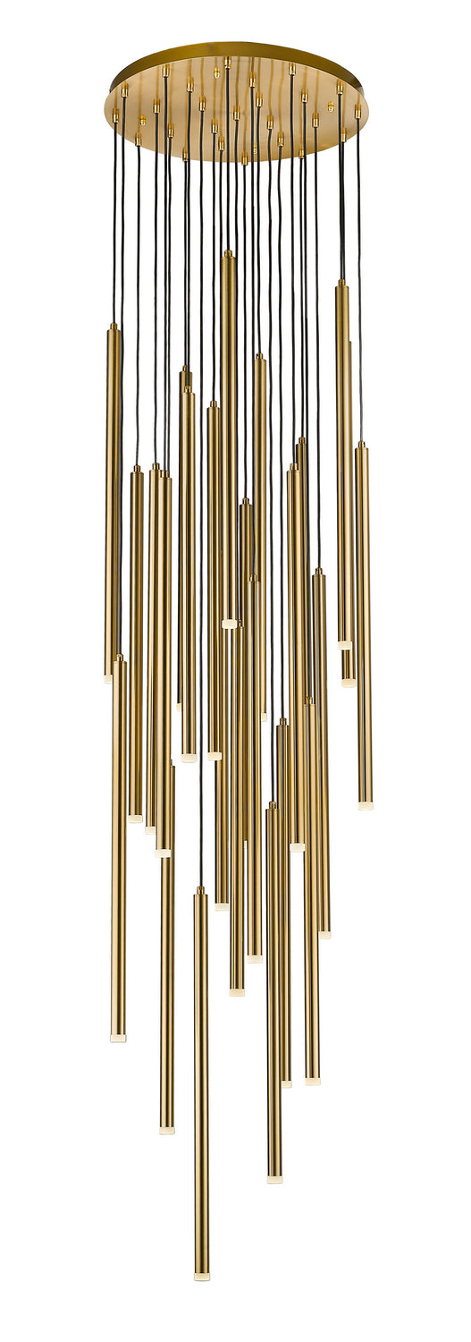 Avenue Lighting - HF2800-AB - LED Chandelier - Filmore Ave. - Aged Brass