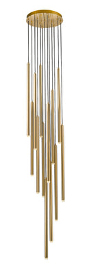 Avenue Lighting - HF2801-AB - LED Pendant - Filmore Ave. - Aged Brass