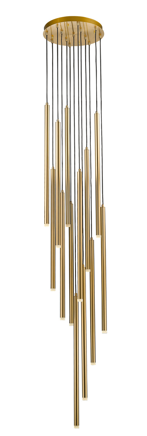 Avenue Lighting - HF2801-AB - LED Pendant - Filmore Ave. - Aged Brass
