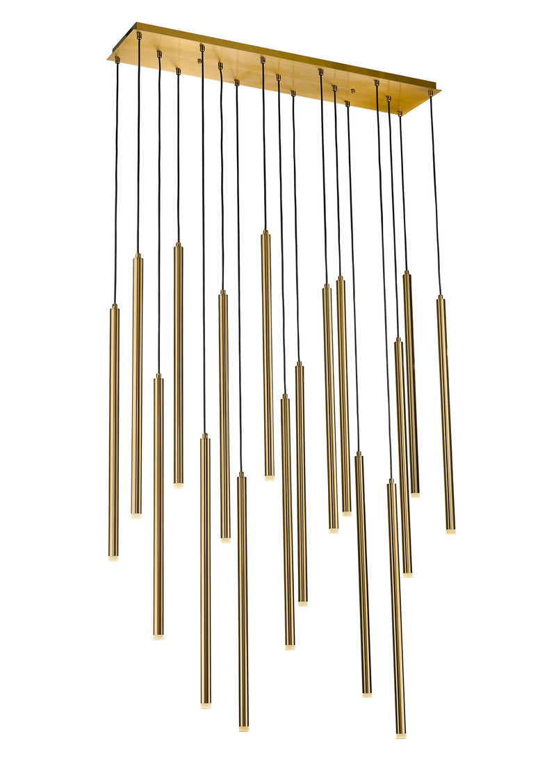 Avenue Lighting - HF2802-AB - LED Pendant - Filmore Ave. - Aged Brass