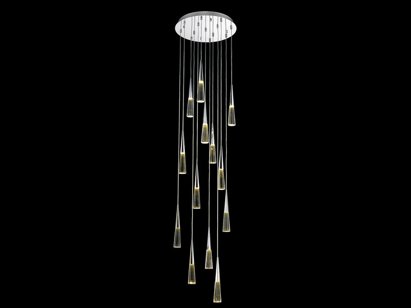 Avenue Lighting - HF3813-CH - 13 Light Pendant - Avalon - Polished Chrome