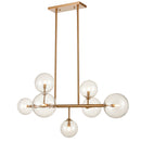 Avenue Lighting - HF4207-AB - Seven Light Chandelier - Delilah - Aged Brass