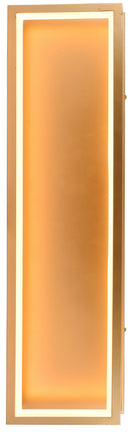 LED Wall Sconce<br /><span style="color:#4AB0CE;">Entrega: 4-10 dias en USA</span><br /><span style="color:#4AB0CE;font-size:60%;">PREGUNTE POR ENTREGA EN PANAMA</span><br />Collection: Park Ave.<br />Finish: Gold